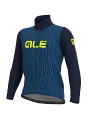 Kurtka rowerowa męska Alé Cycling Solid Cross. Niebieskie kurtki treningowe męskie ALÉ CYCLING, na zimę, l, bez wzorów, z elastanu, rowerowe. Za 501.99 zł.