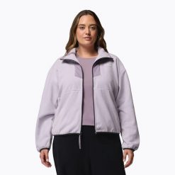 Bluza damska Columbia Sequoia Grove Full Zip. Fioletowe bluzy bez kaptura damskie Columbia. Za 229.99 zł.