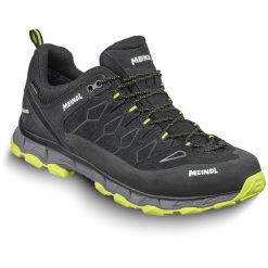 Buty trekkingowe męskie MEINDL Lite Trail GTX, z membraną Gore-Tex. Czarne buty trekkingowe męskie MEINDL, z gore-texu, bez zapięcia, wspinaczkowe, gore-tex. Za 999.01 zł.
