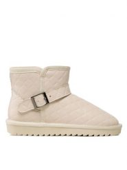 Lasocki Botki WFA1634-13Z Beżowy. Brązowe botki damskie Lasocki, ze skóry, bez obcasa, na płaskiej podeszwie, bez zapięcia. Za 229.99 zł.