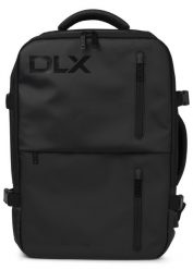 Dlx Volmos - rozszerzany plecak podróżny, czarny. Czarne plecaki damskie 2117 OF SWEDEN, bez wzorów. Za 352.70 zł.