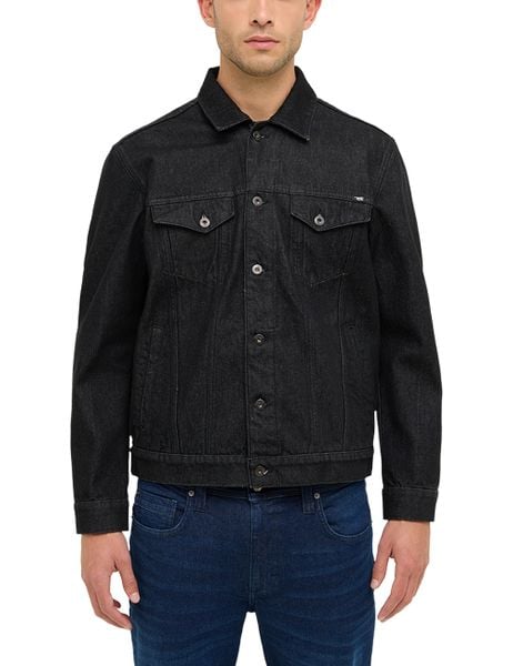 Męska Kurtka Jeansowa Mustang Style Dallas Jacket Denim Black 1016831 4000 880. Czarne kurtki męskie Mustang, m, bez wzorów, z denimu, bez kaptura. Za 319.99 zł.
