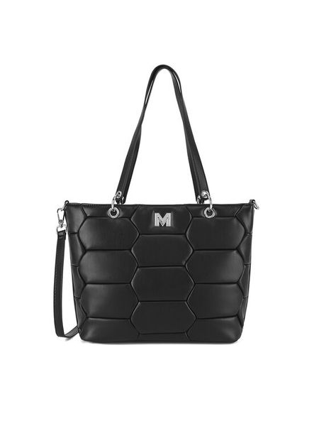 MEXX Torebka MEXX-K-017-06 Czarny. Czarne torebki klasyczne damskie Mexx, bez wzorów, z materiału, bez dodatków. Za 199.99 zł.