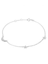 DI GIORGIO Srebrna bransoletka z elementem ozdobnym rozmiar: onesize. Szare bransoletki damskie DI GIORGIO, srebrne. Za 43.99 zł.