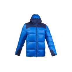 Kurtka trekkingowa puchowa | TREK 900 męska. Niebieskie kurtki męskie FORCLAZ, m, bez wzorów, z elastanu, bez kaptura. Za 399.99 zł.