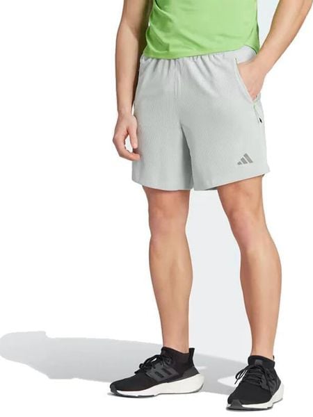 Adidas Szorty "Hiit" w kolorze szarym rozmiar: L. Szare szorty męskie Adidas, bez wzorów. Za 129.95 zł.