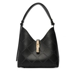 Torebka Furla. Czarne torebki klasyczne damskie Furla, bez wzorów, bez dodatków. Za 1,349.00 zł.