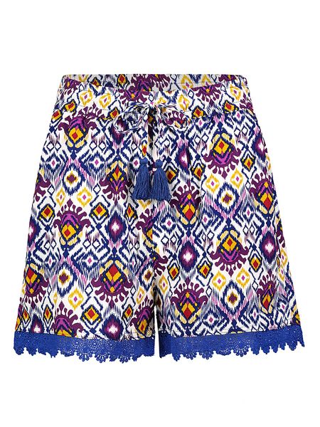 Sublevel Szorty "Sublevel" w kolorze fioletowym rozmiar: XS. Różowe szorty damskie Sublevel, bez wzorów, z koronki, z podwyższonym stanem. Za 26.07 zł.