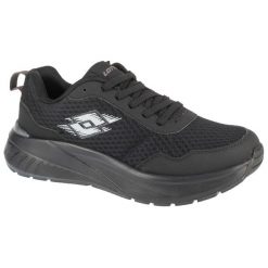 Buty sportowe Sneakersy unisex, Dynativ OC. Czarne buty sportowe na co dzień damskie Lotto, bez wzorów, trekkingowe. Za 145.00 zł.