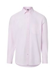 Nils Sundström Męska koszula casual Mężczyźni Regular Fit Bawełna różowy, XL. Czerwone koszule męskie Nils Sundström, m, bez wzorów, z bawełny, bez kołnierzyka, bez ramiączek. Za 199.95 zł.