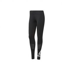 Spodnie treningowe damskie Reebok Workout Ready Aop Tights. Czarne spodnie sportowe damskie Reebok, xs, na fitness i siłownię. Za 189.00 zł.