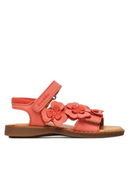 Froddo Sandały Lore Flos G3150272-4 M Czerwony. Czerwone sandały dziewczęce Froddo, ze skóry, bez zapięcia. Za 339.99 zł.