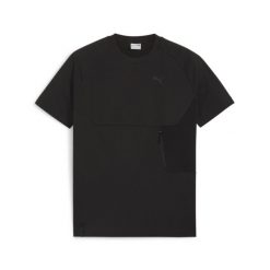 Koszulka Sportowa Męska Puma Pumatech Pocket. Czarne t-shirty sportowe męskie Puma, m, bez ramiączek. Za 105.99 zł.