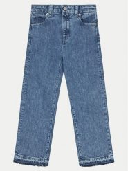 Tommy Hilfiger Jeansy KG0KG08269 Niebieski Relaxed Fit. Niebieskie spodnie dziewczęce Tommy Hilfiger, z bawełny. Za 169.99 zł.
