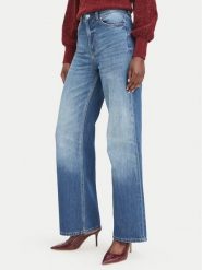 Guess Jeansy W6YA1A D1339 Niebieski Wide Leg. Niebieskie jeansy damskie Guess. Za 434.99 zł.