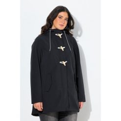 Damskie Kurtka softshell HYPRAR hydrofobowa podszewka z polaru kaptur. Czarne kurtki damskie Ulla Popken, plus size, bez wzorów, z elastanu, bez kaptura. Za 479.99 zł.