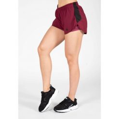 Spodenki fitness damskie Gorilla Wear Salina 2 in 1 Shorts. Brązowe spodenki sportowe damskie GORILLA WEAR, bez wzorów. Za 182.50 zł.