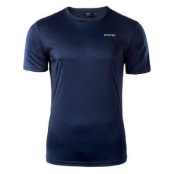 T-Shirt Męski Trening Sibic. Niebieskie t-shirty męskie Hi-tec, m, bez wzorów, bez kołnierzyka. Za 58.99 zł.