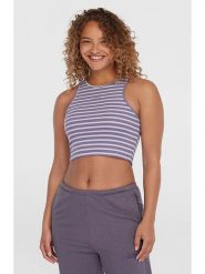 O'Neill Top "Jess" w kolorze fioletowym rozmiar: L. Różowe topy damskie O'neill, l, bez wzorów, bez kołnierzyka. Za 74.95 zł.