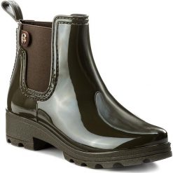 Kalosze GIOSEPPO - 40840 Khaki. Zielone kalosze damskie Gioseppo, bez wzorów, z materiału. W wyprzedaży za 149.00 zł.