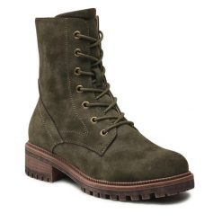 Trapery Clara Barson. Zielone trapery damskie Clara Barson, bez obcasa. Za 119.99 zł.