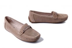 ARTIKER RELAKS 56C1073 jasnobrązowy, mokasyny damskie. Brązowe mokasyny damskie Artiker Relaks, ze skóry. Za 149.90 zł.