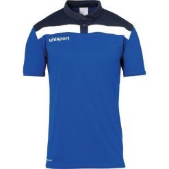 Koszulka Uhlsport Offense 23. Niebieskie t-shirty sportowe męskie UHLSPORT, bez ramiączek, na fitness i siłownię. Za 134.00 zł.
