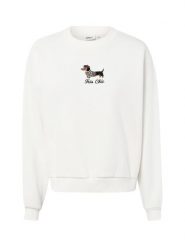 ONLY Bluza Kobiety Bawełna biały, L. Białe bluzy bez kaptura damskie Only, l, z bawełny. Za 199.95 zł.