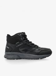 Buty turystyczne męskie Lumberjack Josep. Czarne buty trekkingowe męskie Lumberjack, z gumy, bez zapięcia, trekkingowe. Za 269.99 zł.