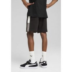 Młodzieżowe szorty Essentials Block PUMA Black. Czarna szorty damskie Puma, bez wzorów, eleganckie. W wyprzedaży za 134.00 zł.
