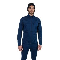 Kurtka męska Rossignol Genetys. Niebieskie kurtki męskie Rossignol, m, bez wzorów, sportowe, bez kaptura. Za 419.99 zł.