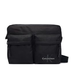 Saszetka Calvin Klein. Czarne saszetki męskie CALVIN KLEIN, bez wzorów. Za 369.99 zł.