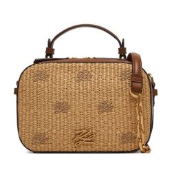 Torebka KARL LAGERFELD. Brązowe torebki klasyczne damskie Karl Lagerfeld, bez wzorów, bez dodatków. Za 1,299.00 zł.