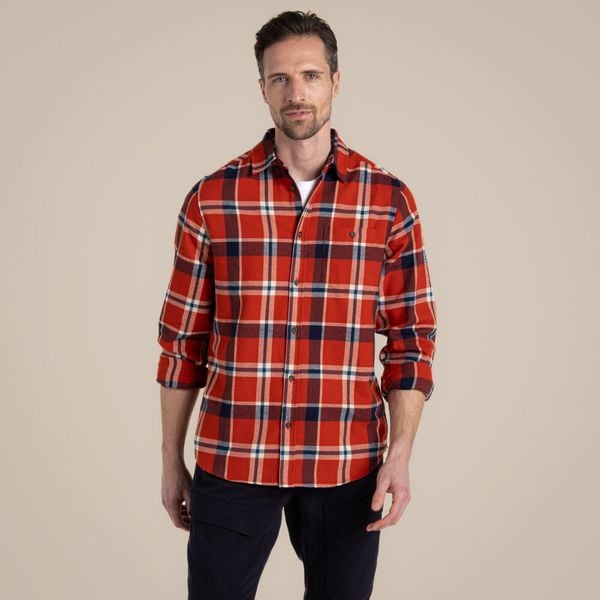 Koszula Craghoppers Gage. Białe koszule męskie CRAGHOPPERS, m, bez wzorów, z bawełny, bez kołnierzyka, bez ramiączek. W wyprzedaży za 164.20 zł.