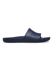 Crocs Klapki w kolorze granatowym rozmiar: 37/38. Niebieskie klapki damskie Crocs, bez wzorów, bez obcasa. Za 110.81 zł.