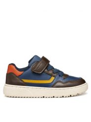 Geox Sneakersy J Theleven J56LDD 054FU C0947 D Brązowy. Brązowe buty sportowe chłopięce Geox, ze skóry, bez zapięcia. Za 179.99 zł.
