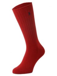 Polo Ralph Lauren Skarpety Mężczyźni Bawełna czerwony, ONE SIZE. Czerwone skarpetki męskie Polo Ralph Lauren, bez wzorów, z bawełny. Za 74.95 zł.