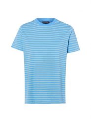 Franco Callegari Koszulka Kobiety Bawełna niebieski, L. Niebieskie t-shirty damskie Franco Callegari, l, bez wzorów, z bawełny, bez kołnierzyka. Za 99.95 zł.