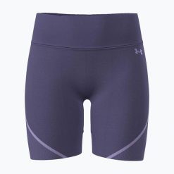 Spodenki treningowe damskie Under Armour Vanish Seamless. Fioletowe spodenki sportowe damskie Under Armour, bez wzorów, sportowe. Za 239.99 zł.