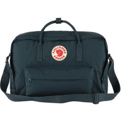 Torba miejska Fjallraven Kanken Weekender - navy. Niebieskie torebki klasyczne damskie Fjällräven, bez wzorów, z materiału, bez dodatków. Za 824.99 zł.