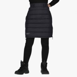 Spódnica turystyczna damska Swedemount Östersund Down Skirt 2.0 wodoodporna. Szare spódniczki damskie SWEDEMOUNT, bez wzorów, z puchu. Za 329.99 zł.