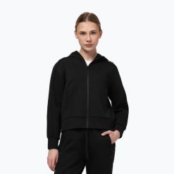 Bluza damska Pitbull Discovery Hooded Zip. Czarne bluzy z kapturem damskie PITBULL, m, z bawełny. Za 249.99 zł.
