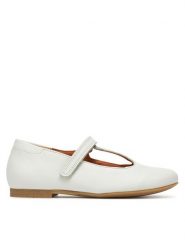 Froddo Baleriny G3140183-2 S Biały. Białe baleriny dziewczęce Froddo, bez wzorów, ze skóry. Za 229.99 zł.