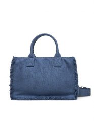 Valentino Torebka Shyla VBS8Y905 Niebieski. Niebieskie torebki klasyczne damskie Valentino, bez wzorów, z materiału, bez dodatków. Za 549.99 zł.