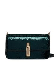 Furla Torebka Iride S WB01950 BX1377 CN 4491S Zielony. Zielone torebki klasyczne damskie Furla, bez wzorów, z materiału, bez dodatków. Za 1,509.00 zł.