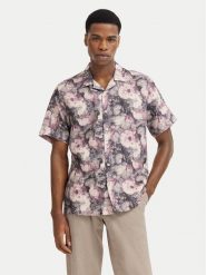 Bugatti Koszula 9253-78955C Brązowy Regular Fit. Brązowe koszule męskie Bugatti, l, bez wzorów, ze lnu, bez kołnierzyka, bez ramiączek. Za 479.99 zł.