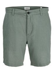 Jack & Jones Szorty materiałowe Stace Summer 12248627 Khaki Regular Fit. Brązowe szorty męskie Jack & Jones, z bawełny, bez kołnierzyka. Za 179.99 zł.