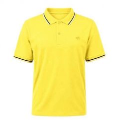 Koszulka sportowa męska Lotto LO61550M0955. Żółte t-shirty sportowe męskie Lotto, l, z tkaniny, bez ramiączek, na fitness i siłownię. Za 115.00 zł.