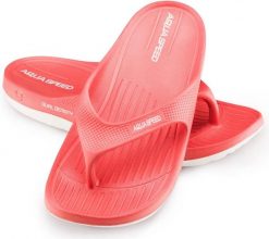 Klapki basenowe japonki Aqua Speed Alcano. Brązowe klapki i japonki męskie Aqua-Speed, z materiału. Za 62.99 zł.