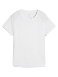 Puma Koszulka "Velocity" w kolorze białym do biegania rozmiar: S. Białe bluzki sportowe damskie Puma, s, z materiału, bez kołnierzyka, bez ramiączek. Za 95.92 zł.